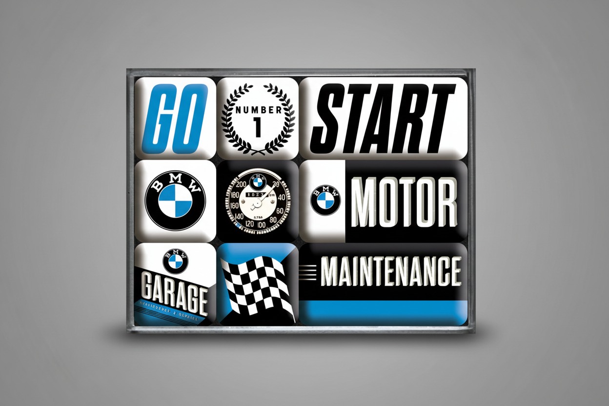 BMW Magnets set