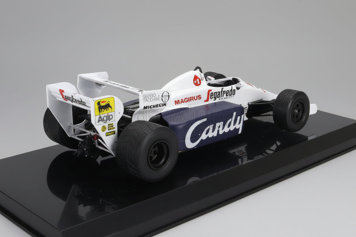 1984 Toleman TG184 Hart No. 19 - Ayrton Senna - 1:24 Scale