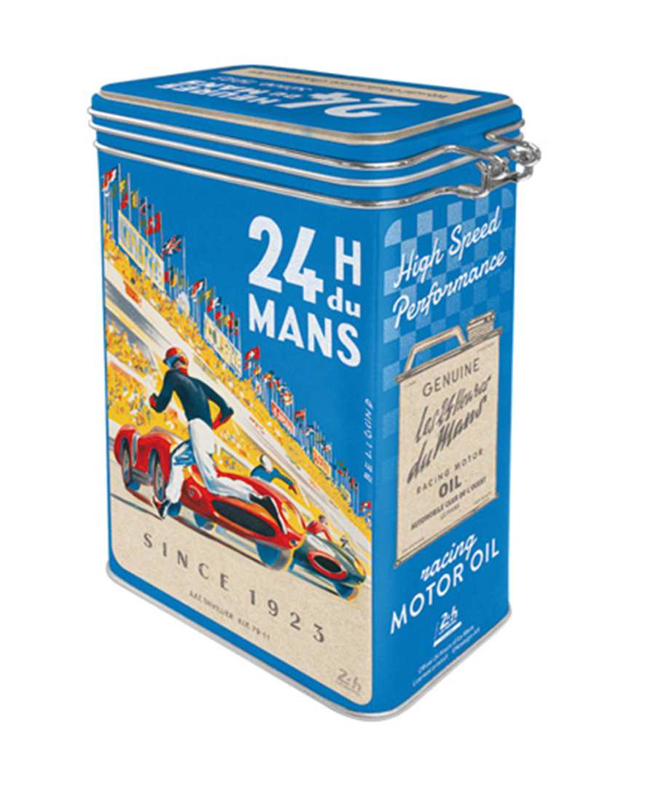 24H Le Mans 1923 Poster - Clip Top Tin Box