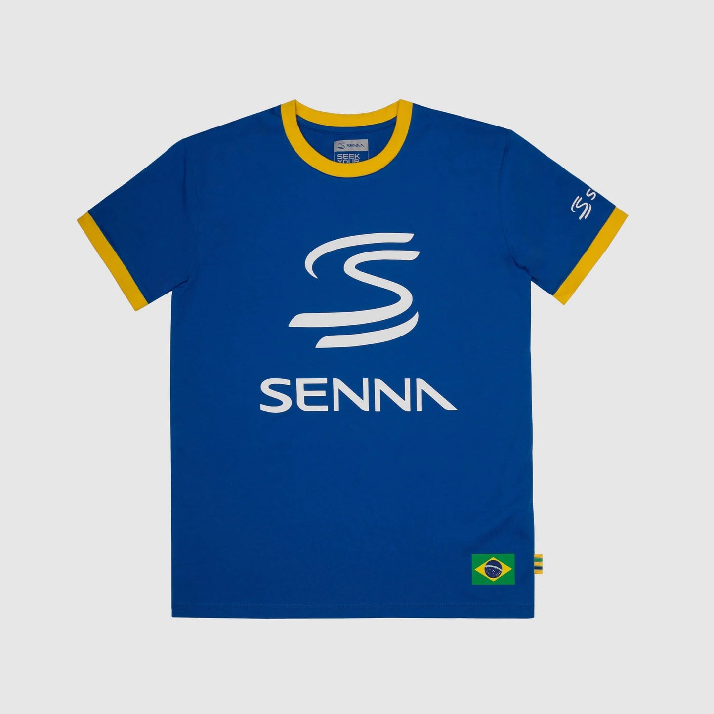 Senna Legacy Brazil T-shirt - Blue