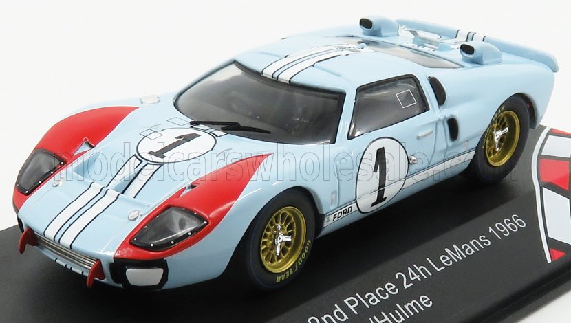 1966 GT40 Le Mans Gulf #1 - Ken Miles, der wahre Gewinner