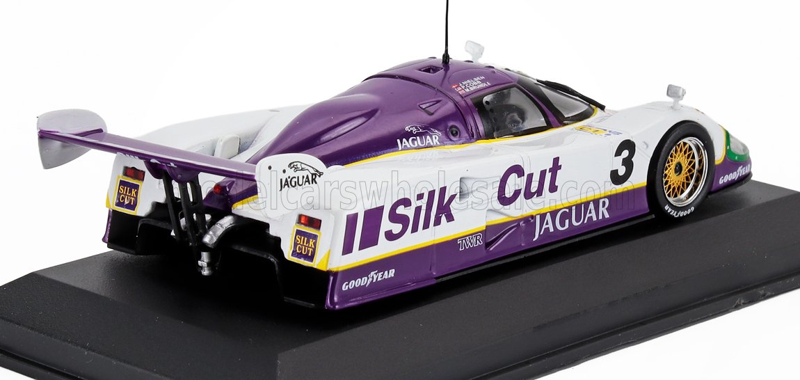 1990 Jaguar XJR12 Silk Cut No. 3 - 1:43 Scale