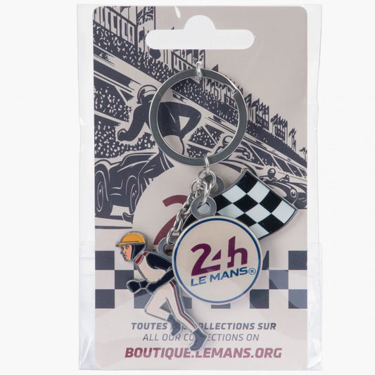 Départ Couru Original Keychain - 24h Le Mans