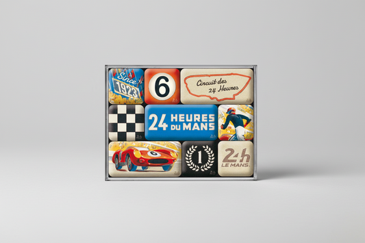 24h Le Mans Magnets set