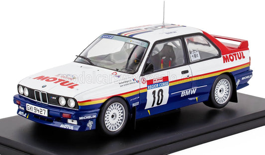 1987 BMW M3, Rothmans No. 10 - Rallye Tour de Corse