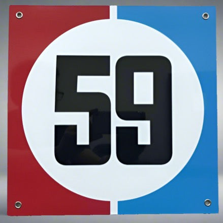 GaragePassions.ca - 59 Racing sign