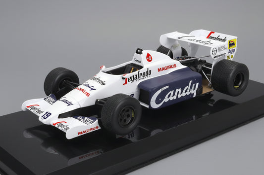 1984 Toleman TG184 Hart No. 19 - Ayrton Senna - 1:24 Scale