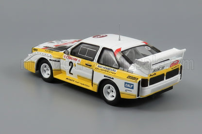 1986 Audi Quattro S1, No. 2 - Rallye Monte Carlo