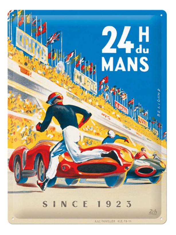 24H Le Mans Tin Sign
