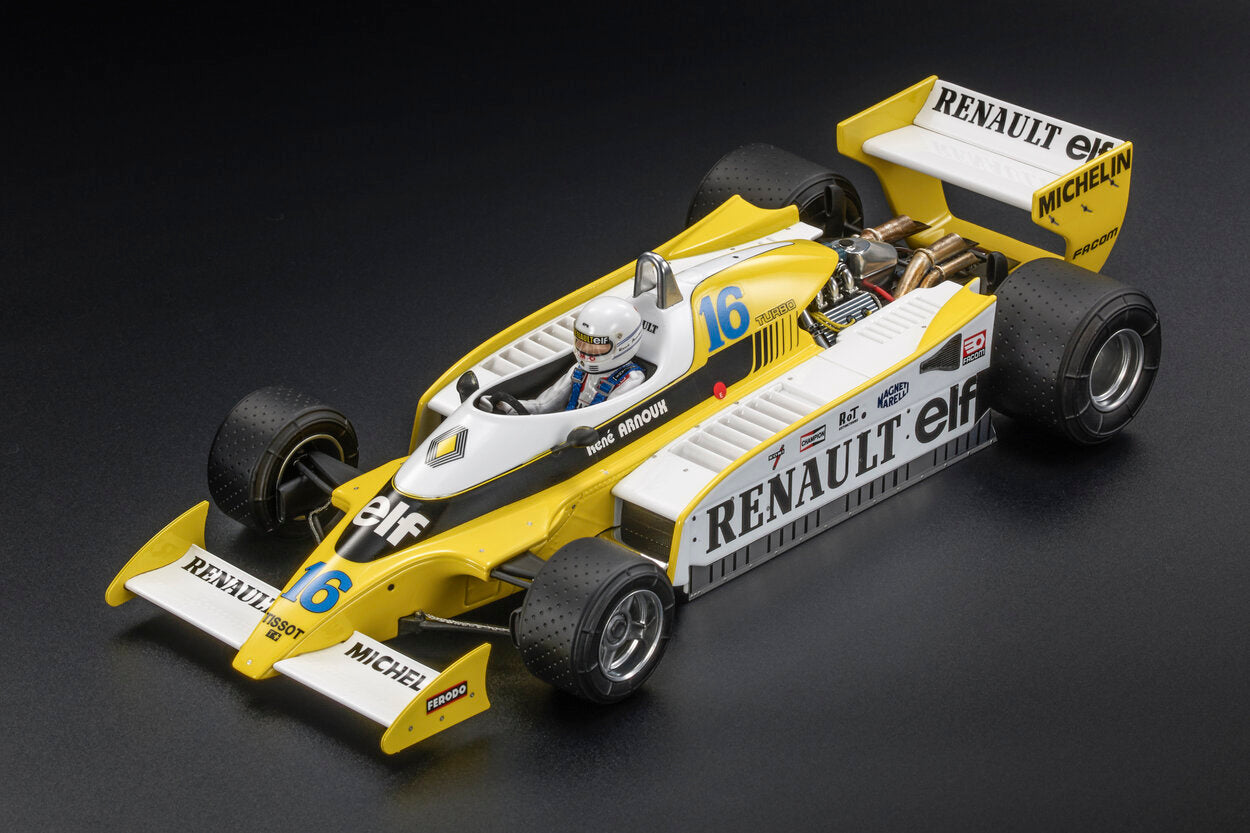 1979 Renault RS10 - French GP No. 16 - 1:18 Scale