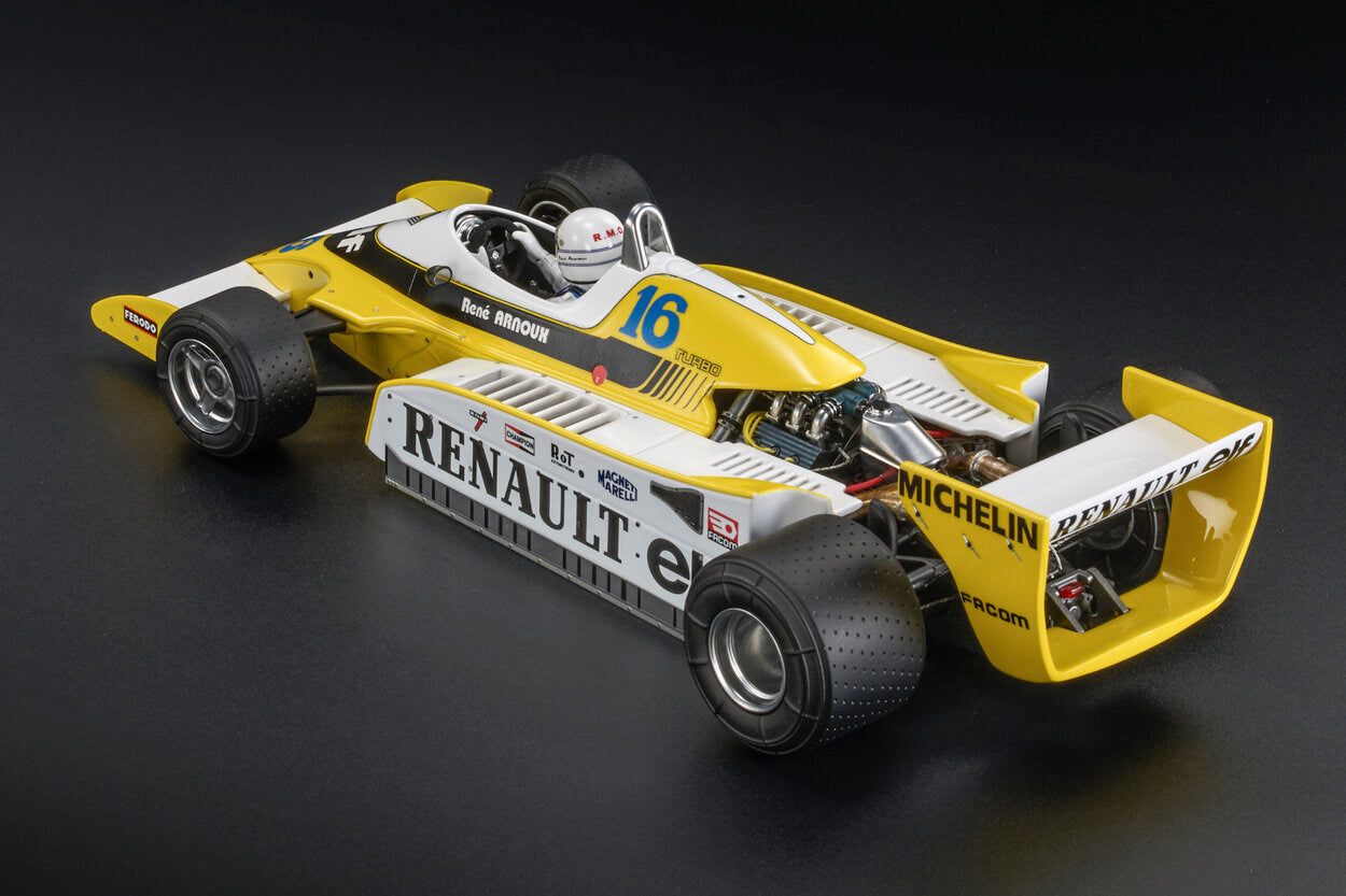 1979 Renault RS10 - French GP No. 16 - 1:18 Scale