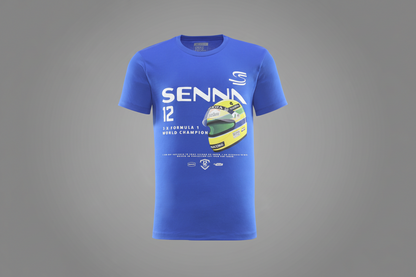 Senna 12 Graphic T-shirt - Blue