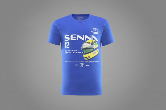 Senna 12 Graphic T-shirt - Blue