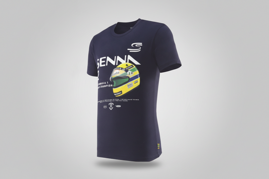 Senna 12 Graphic T-shirt - Navy