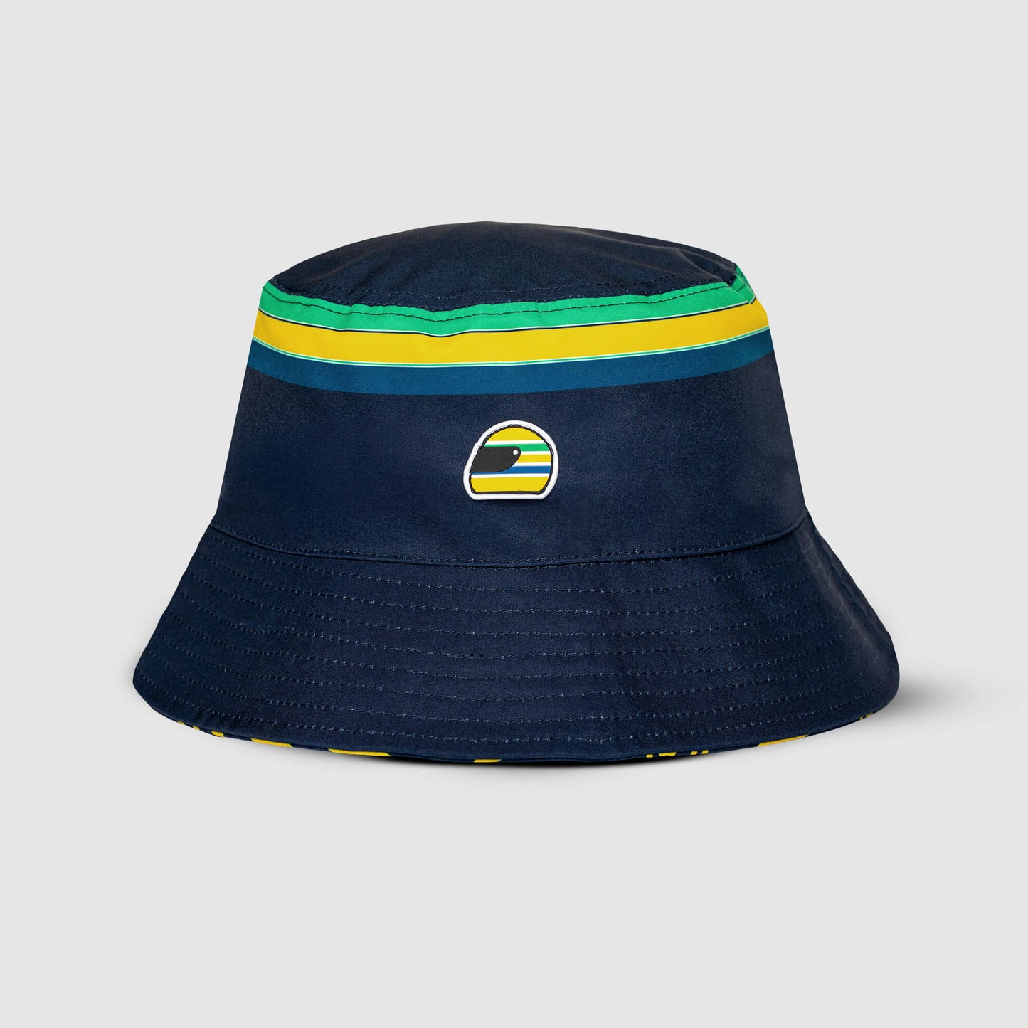 Bob rayé Ayrton Senna - Bleu marine