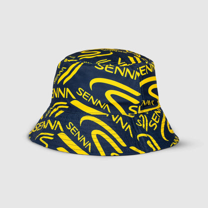 Bob rayé Ayrton Senna - Bleu marine