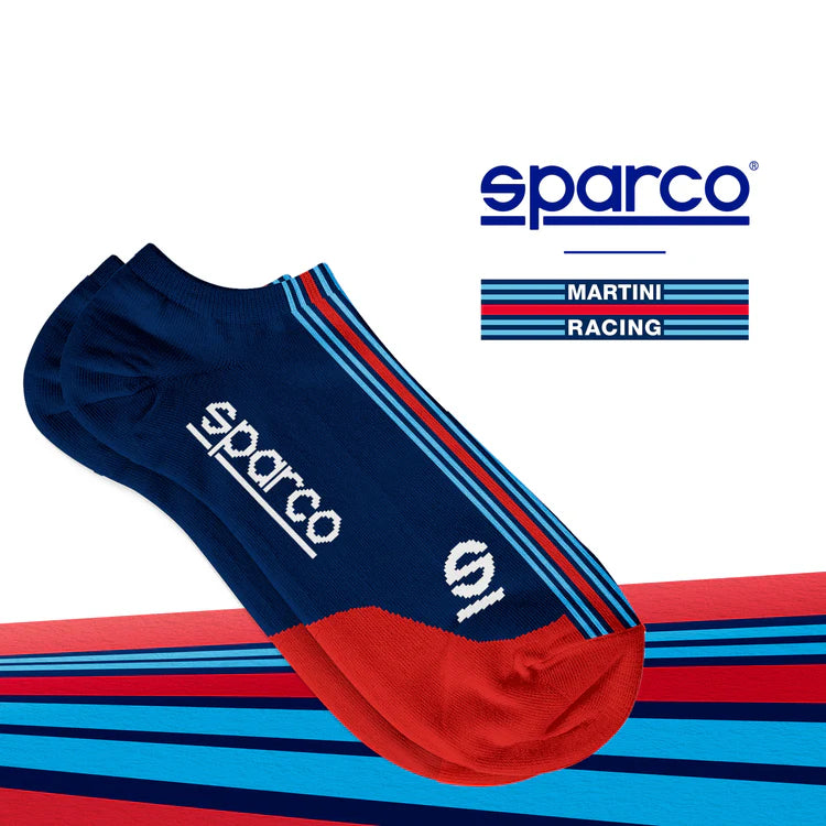 Chaussettes basses Martini - Bleues