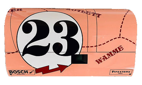 Porsche Pink Pig - 3D Racing Sign