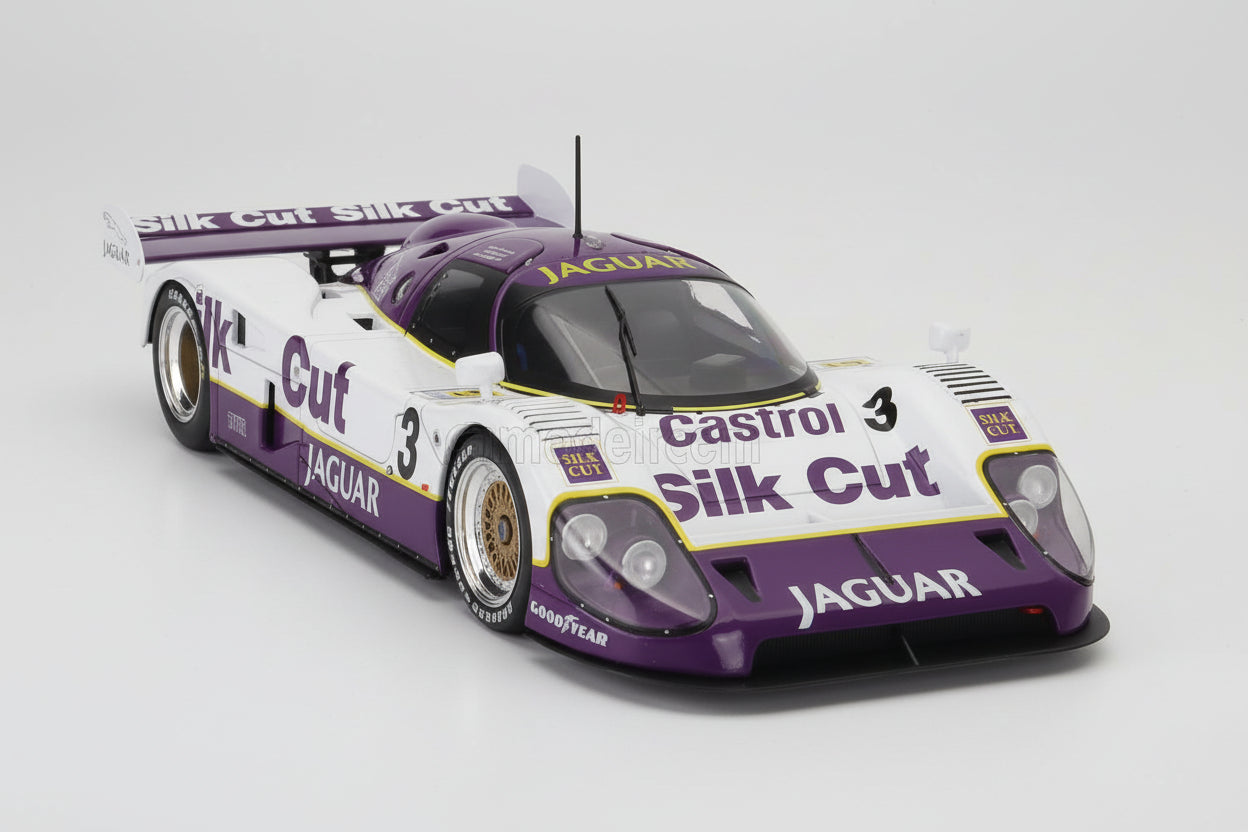 1990 Jaguar XJR12 Silk Cut No. 3 - 1:18 Scale
