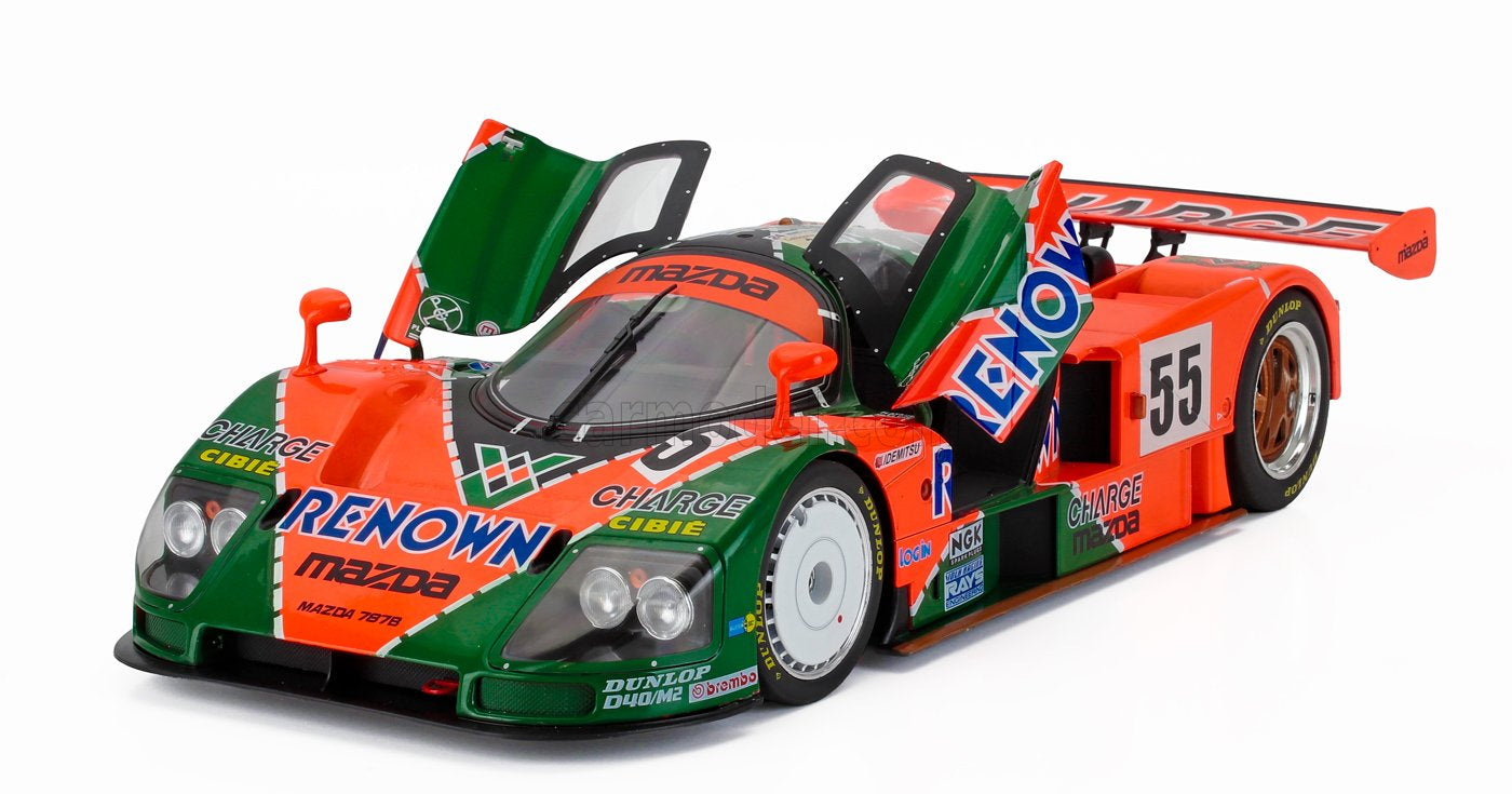 1991 Mazda 787B - Le Mans No. 55 - 1:12 Scale – GaragePassions.ca
