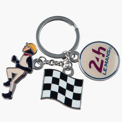 Départ Couru Original Keychain - 24h Le Mans