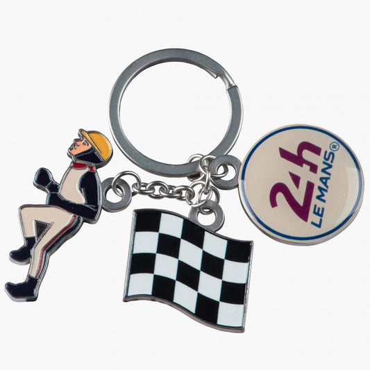 Départ Couru Original Keychain - 24h Le Mans
