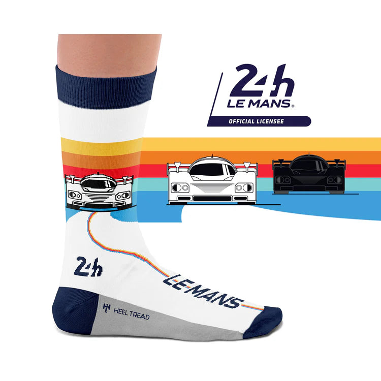 Le Mans Retro Racer Socks