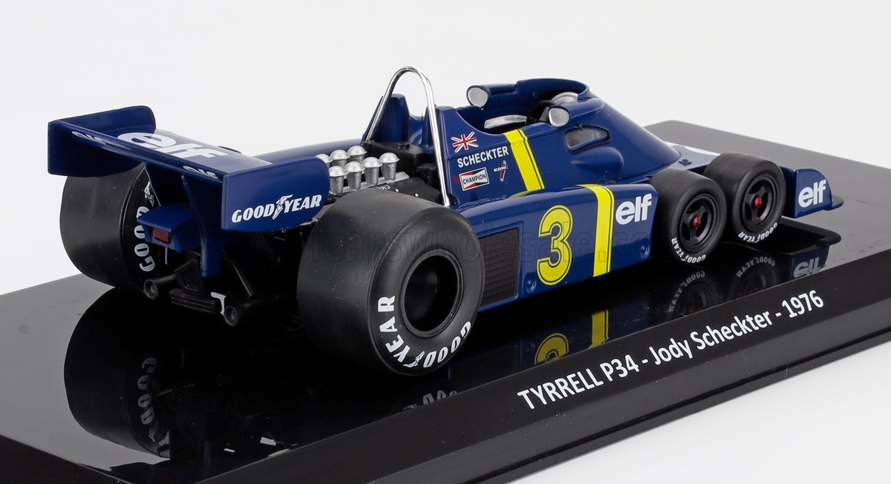 1976 Tyrrell P34 n°3 - Jody Scheckter – GaragePassions.ca