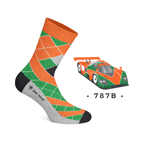 Mazda 787B Heel Tread Socks Canada - GaragePassions.ca