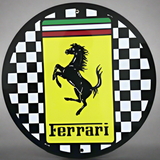 Cartel de reproducción Ferrari Racing