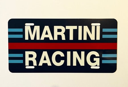 GaragePassions.ca - Martini Racing License Plate