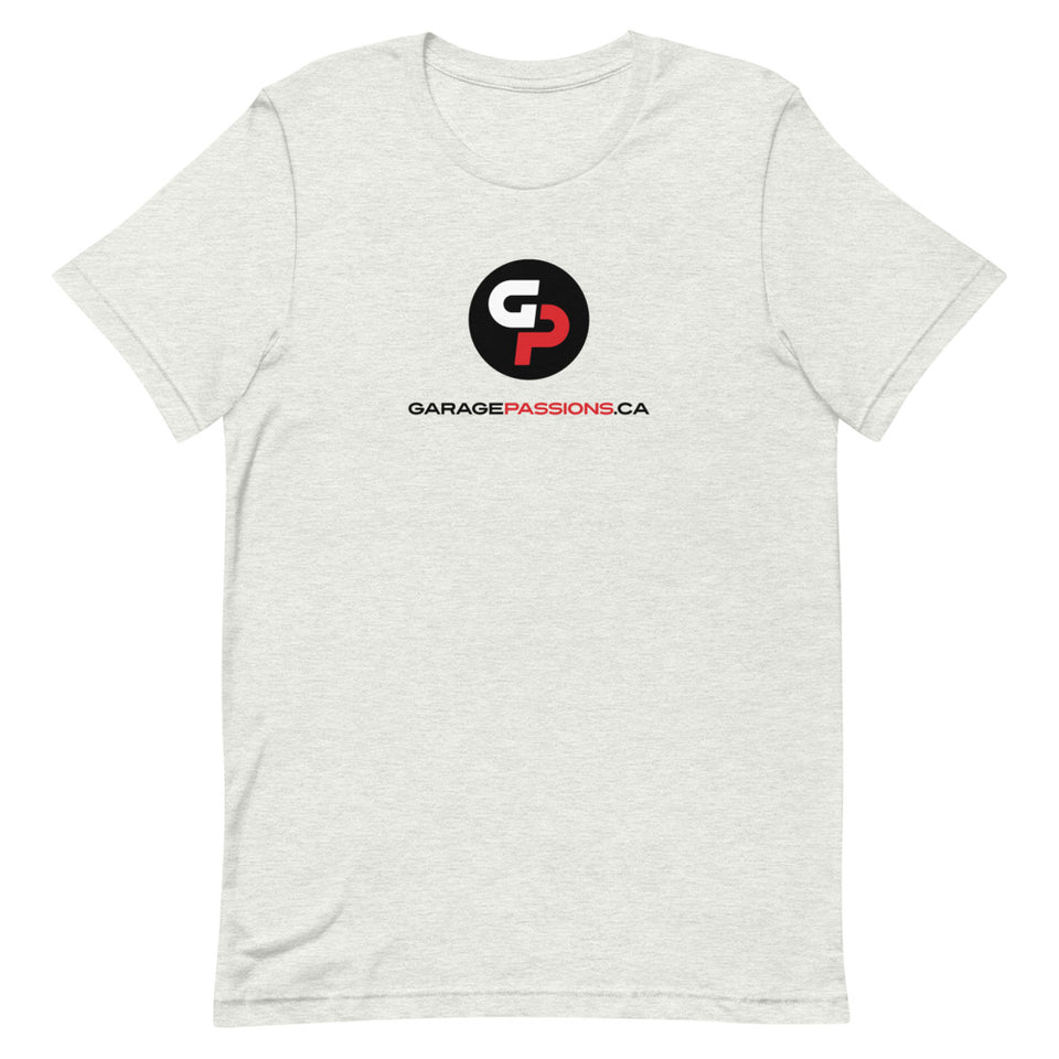 GP Logo Short-Sleeve Unisex T-Shirt - Garage Passions